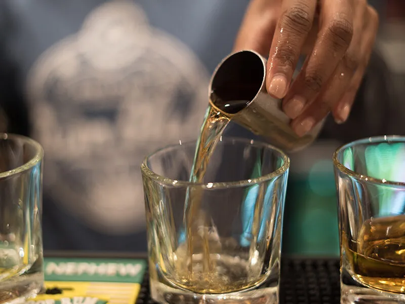 Doorlys 42 Rp rum and cocktail experience at Rhythm Kitchen