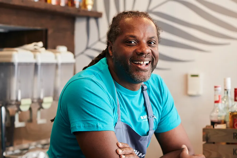 Delroy Dixon of Rhythm Kitchen